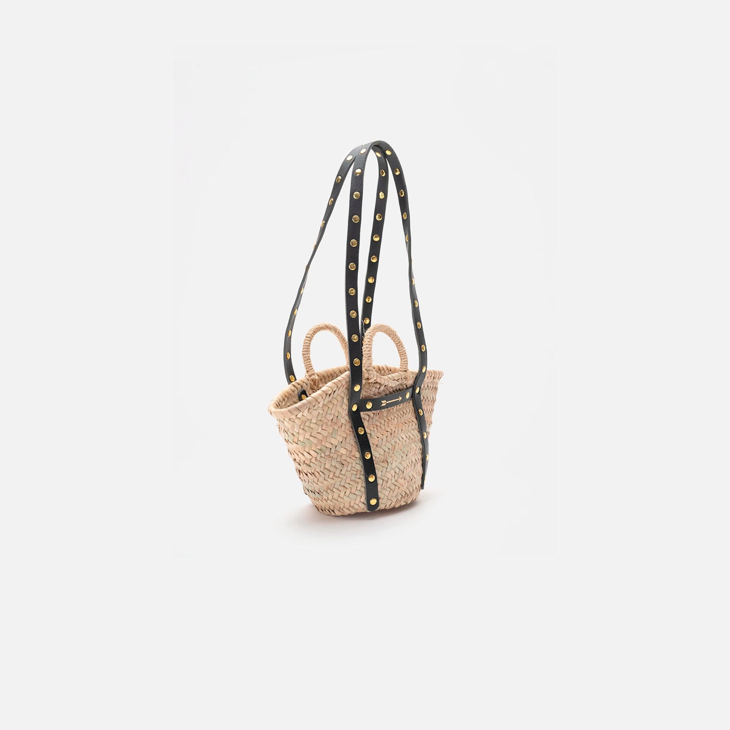 Basket Small Tachuelas Negro