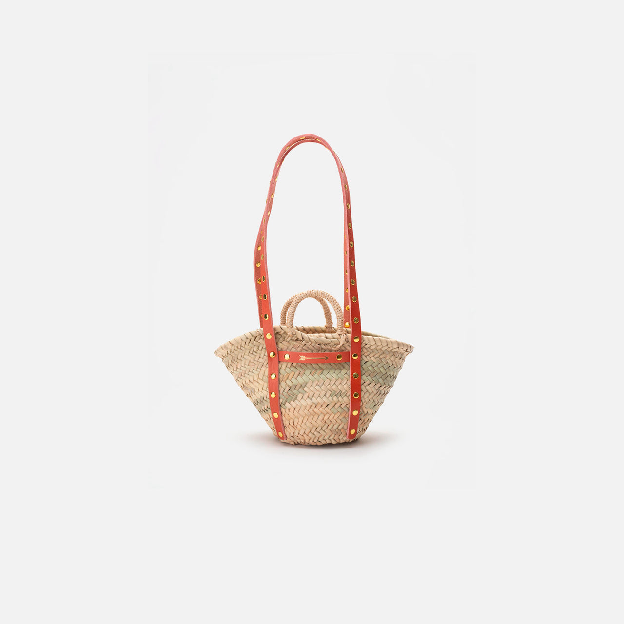 Basket Small Tachuelas Rosa
