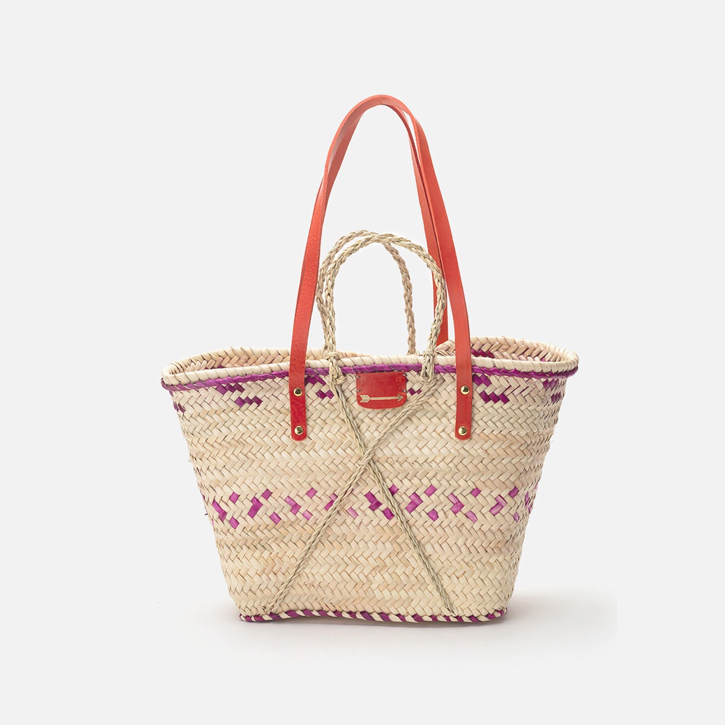 Basket Tote Asa Roja