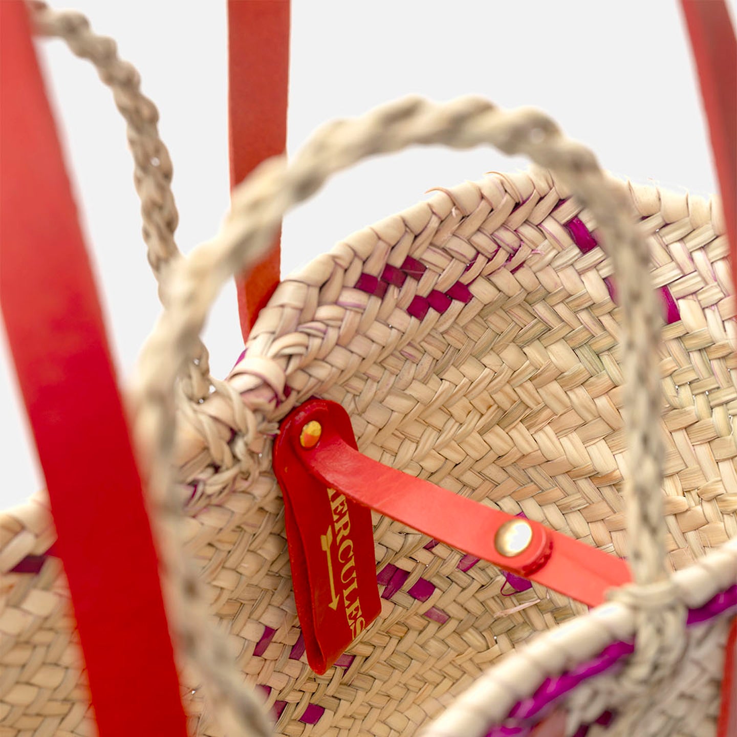 Basket Tote Asa Roja