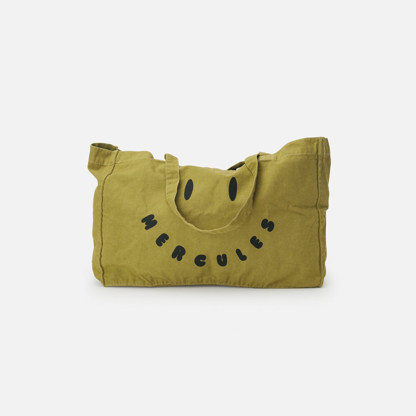 Canvas tote Smiley Matcha