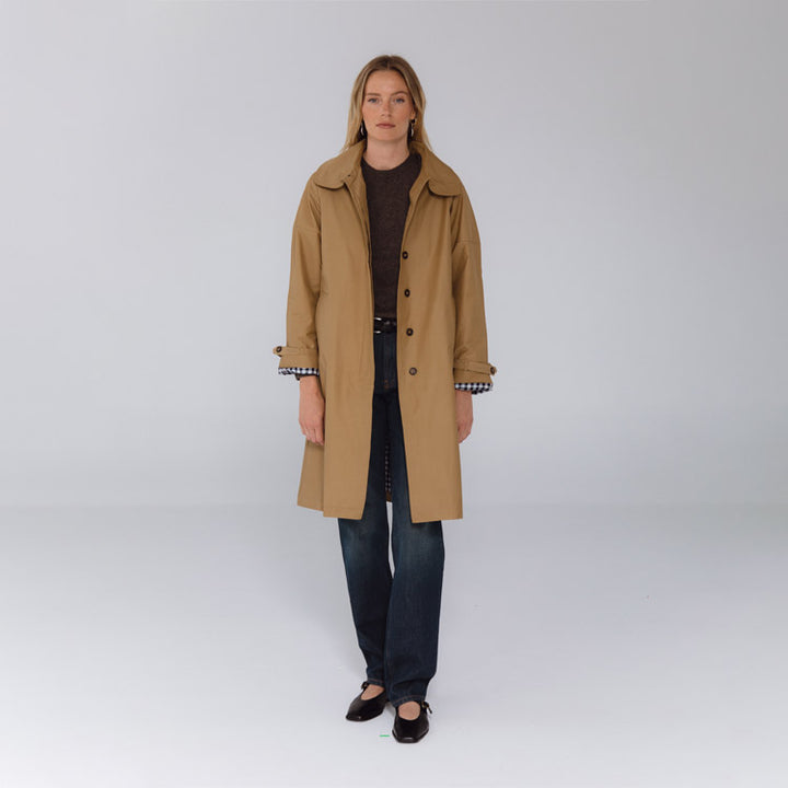 Gabardina Camel