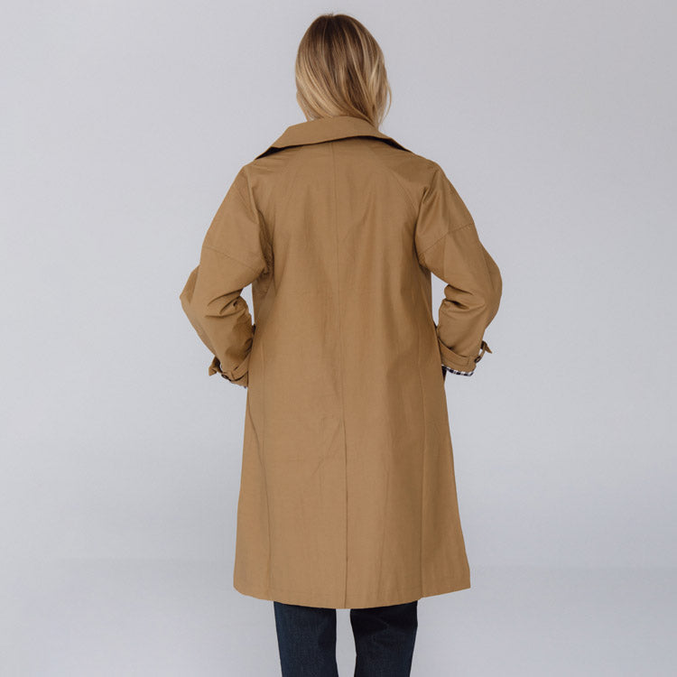 Gabardina Camel