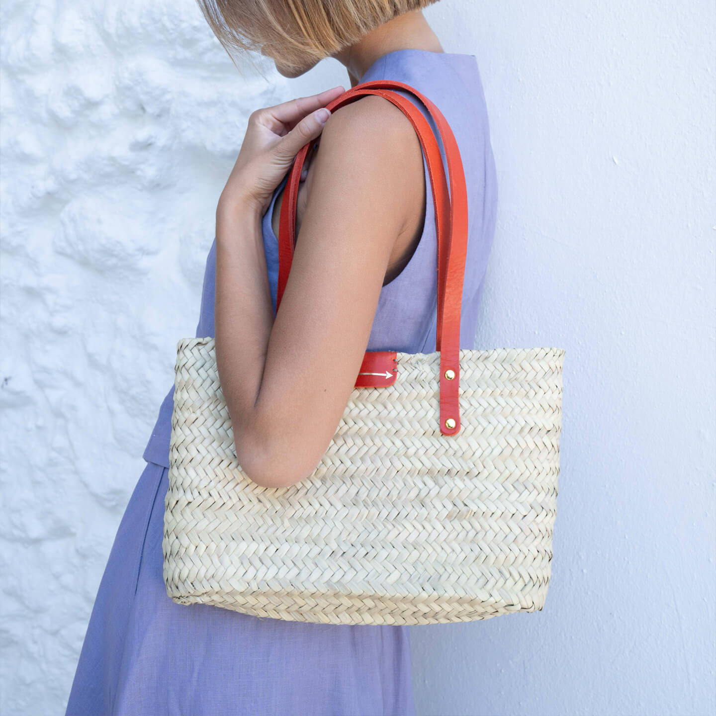 Twiggy Basket Rojo