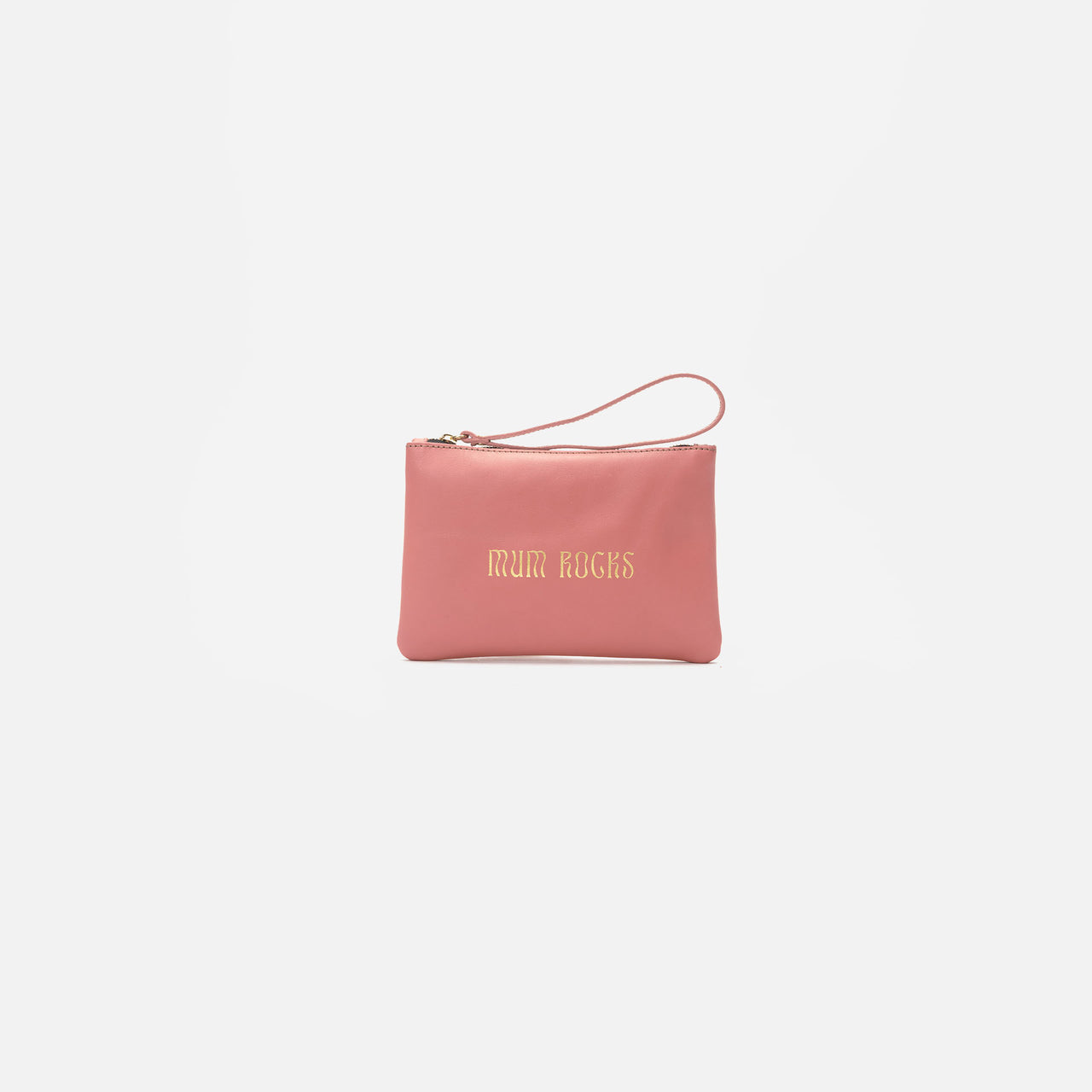 Zipper "Mum Rocks" Blush