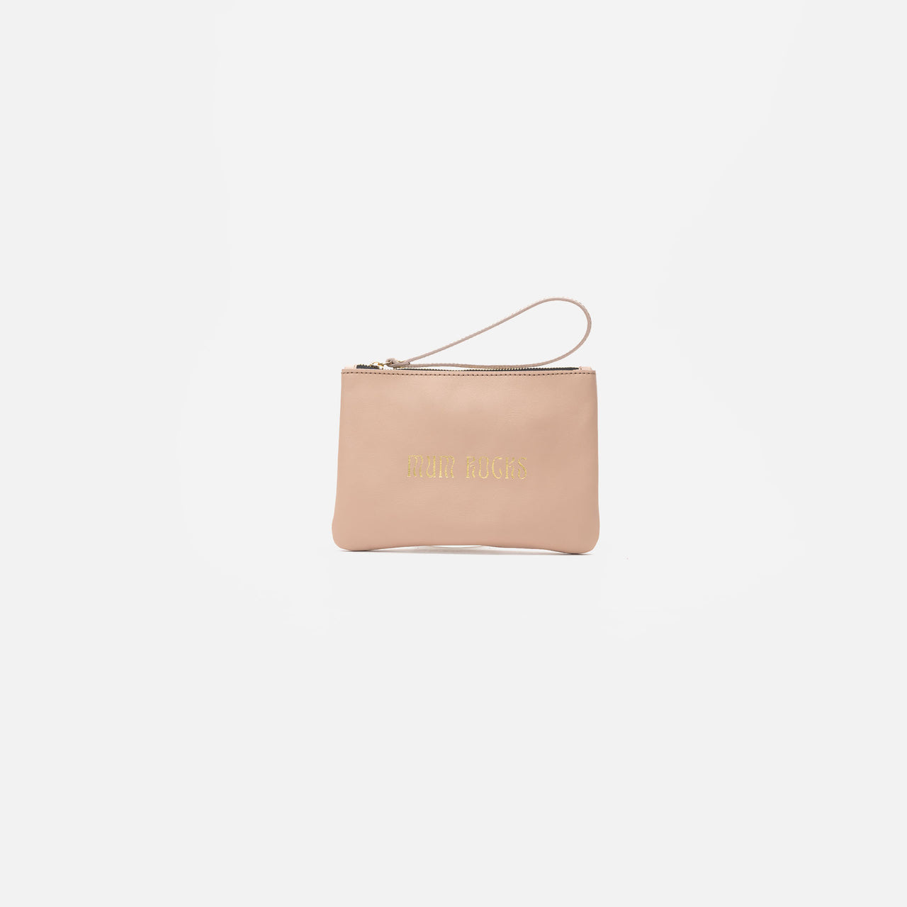 Zipper "Mum Rocks" Nude