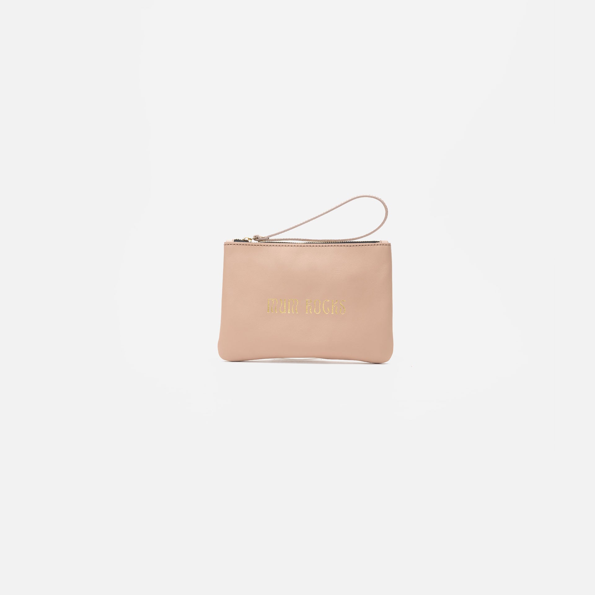 Zipper "Mum Rocks" Nude