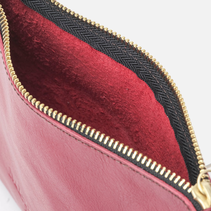 Zipper "Mum Rocks" Burdeos